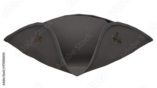3d rendering tricorn hat