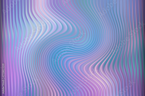 Abstract swirling pastel colors with a holographic and iridescent textured effect