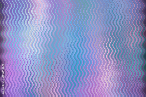 Abstract wavy iridescent background with purple, blue, and pink pastel colors