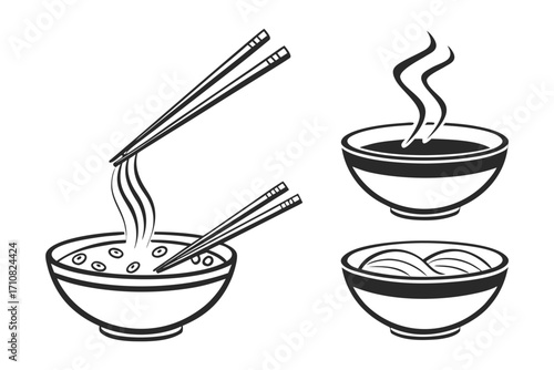 bowl with chopsticks