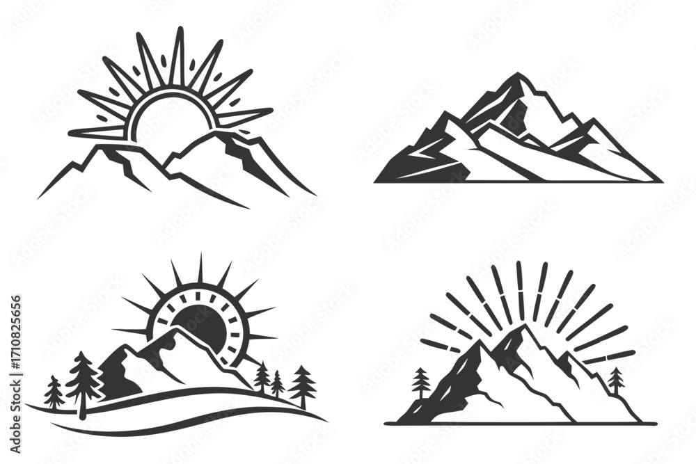 Obraz premium set of icons