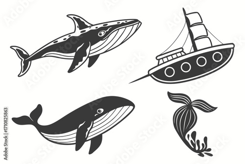 set of fish