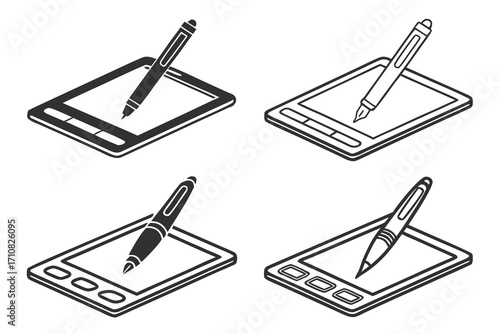 vector illustration of a pencil