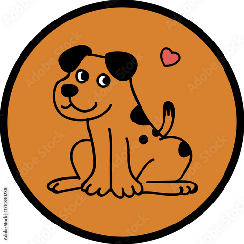 The spoiled dog is looking for the player