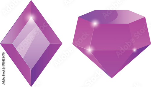 Shiny Glossy Sphere Gemstone with Reflective Light Highlights