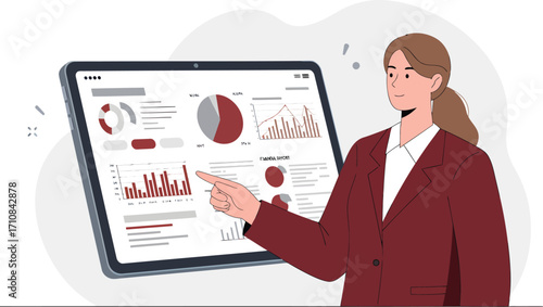 Data Analysis and Presentation of Business Performance