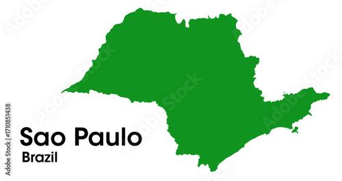 sao pablo brazil map