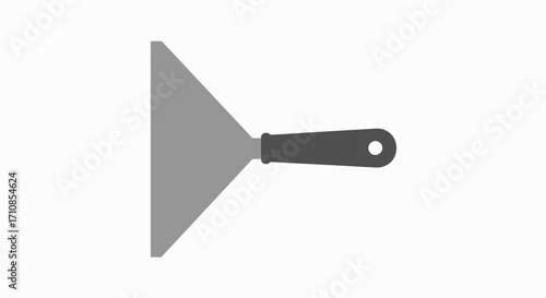 Precision Putty Knife:  A Versatile Tool for Crafts & Repairs