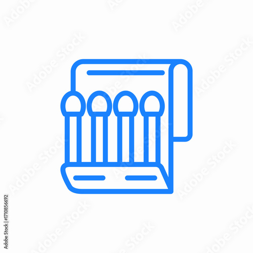 matches icon icon sign vector