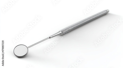 Dental mirror tool isolated
