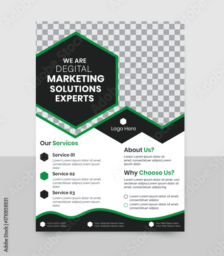 Corporate business flyer template design set, Brochure design, cover modern layout, abstract business flyer, victor, victor flyer design template, poster, IT company flyer design and editable vector f
