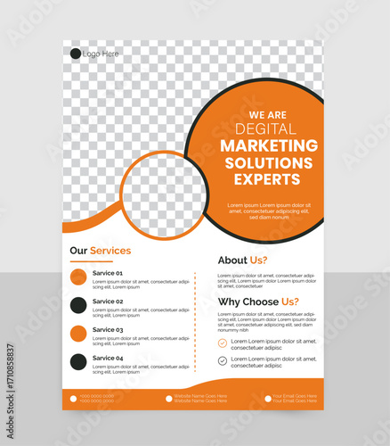 Corporate business flyer template design set, Brochure design, cover modern layout, abstract business flyer, victor, victor flyer design template, poster, IT company flyer design and editable vector.