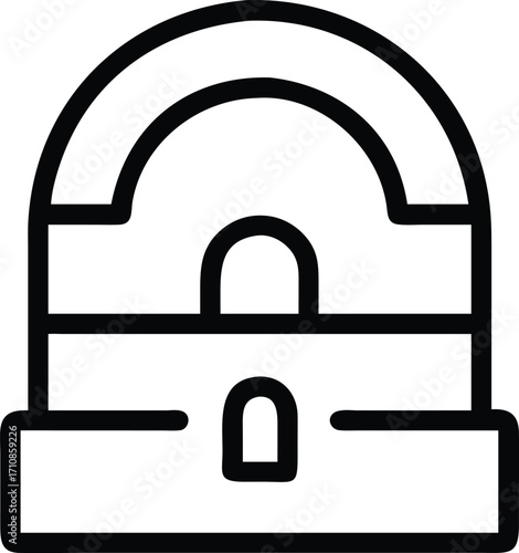 lock icon vector
