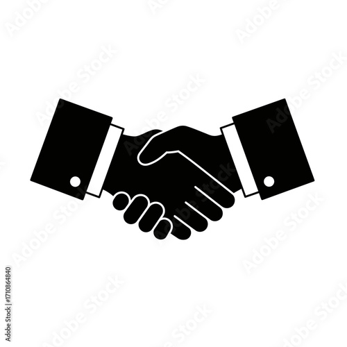 handshake vector illustration
