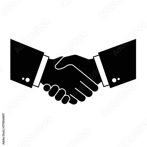 handshake vector illustration