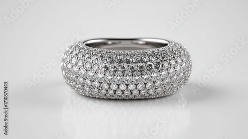 Diamond ring closeup