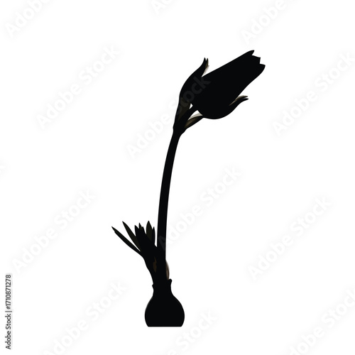 Vector art of push yourself because no one else will