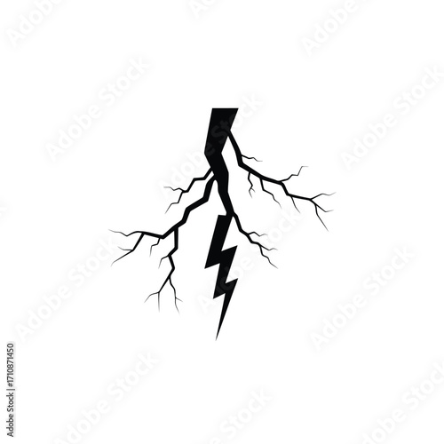 Vector art of a black silhouette of an archer drawing a bow, ready to shoot an arrow