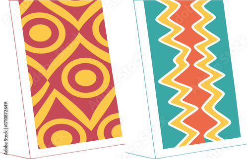 Colorful abstract books offer delightful reading experiences, ideal for book lovers and design enthusiasts
