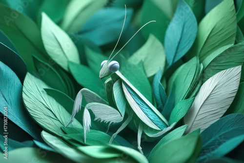 A person praying devoutly.