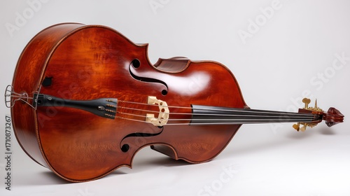 Acoustic double bass instrument