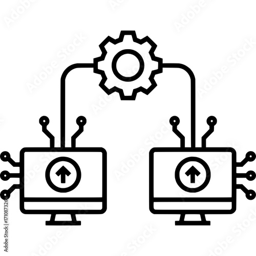 Work Flow Icon