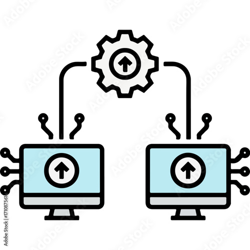 Work Flow Icon