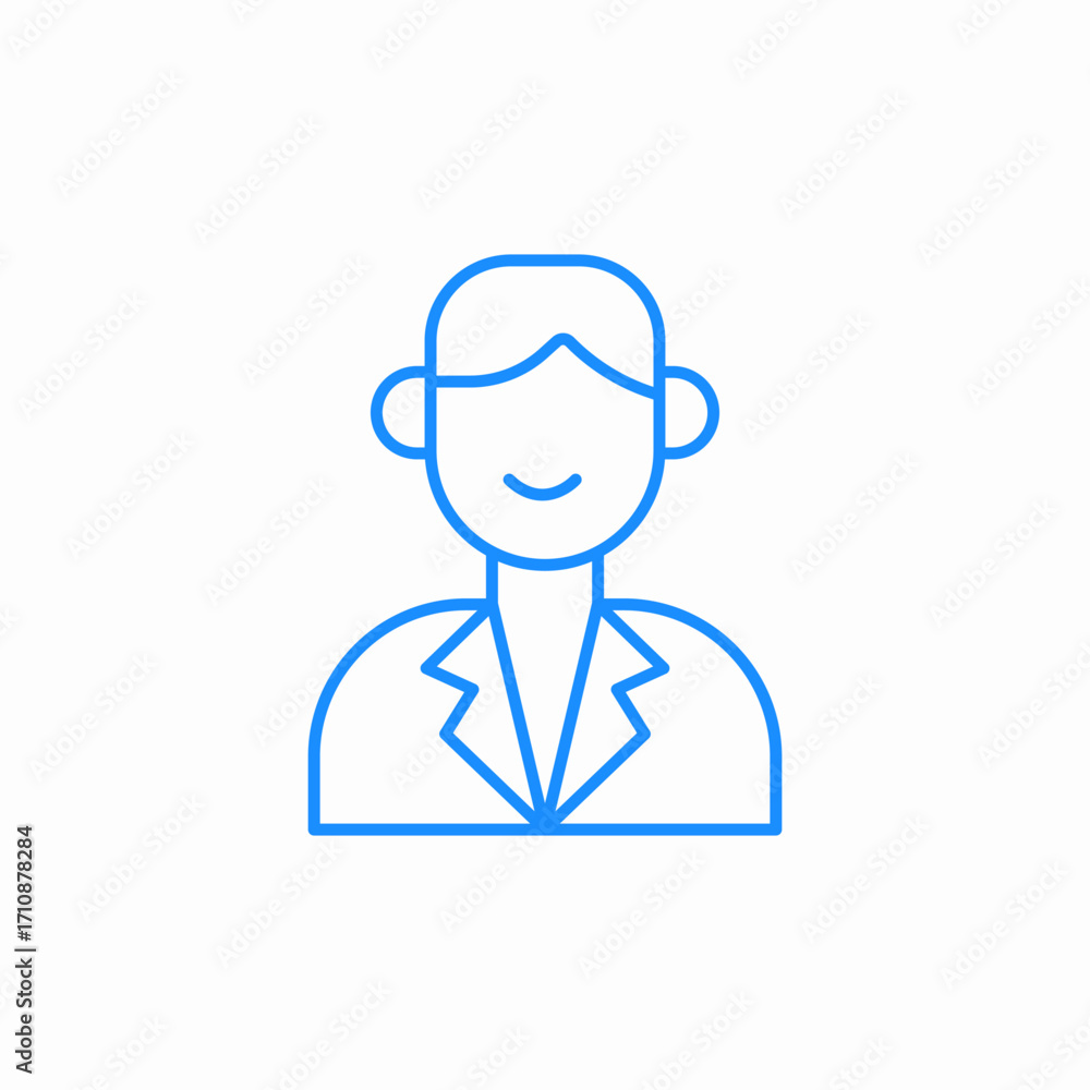 Fototapeta premium real estate agent icon sign vector