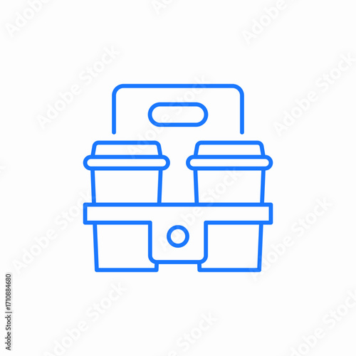 coffee mug icon sign vector