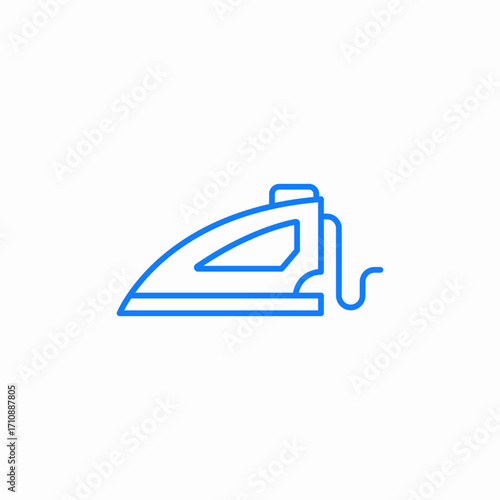 iron icon icon sign vector
