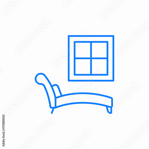 living room icon sign vector