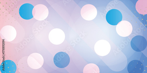 Blurred colorful bokeh esign  .Vector abstract pastel gradient background