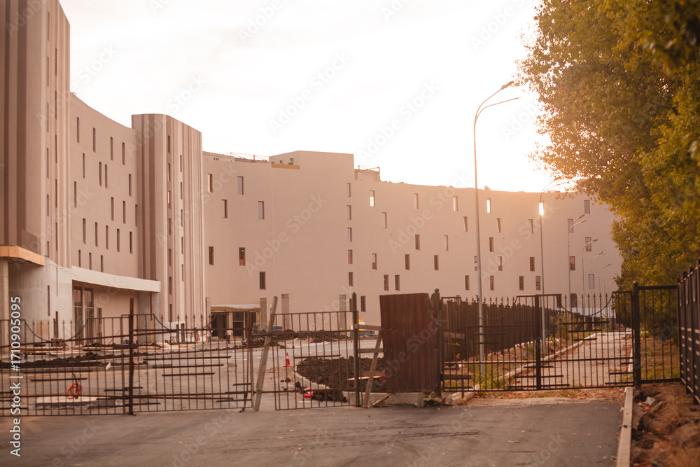 Obraz premium building in the city