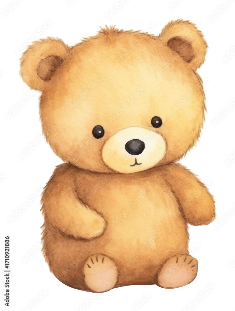 Fototapeta premium PNG Bear cake dessert cartoon.