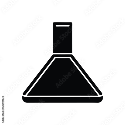 Extractor silhouette icon vector illustration