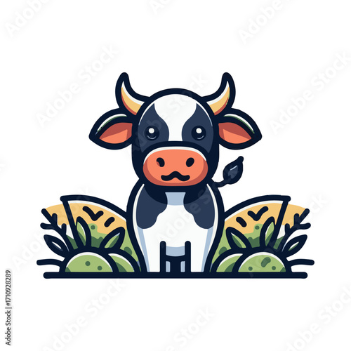 
cow illustration design