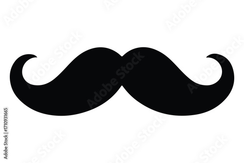 Mustache Icon Illustration