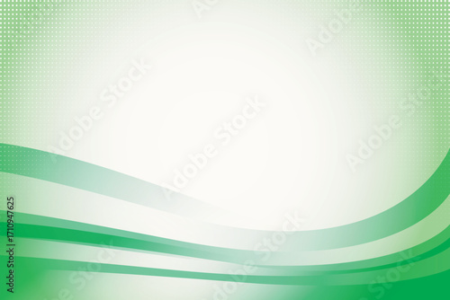 Abstract green gradient background with white space for text or vector backdrop wallpaper for social media banner post template