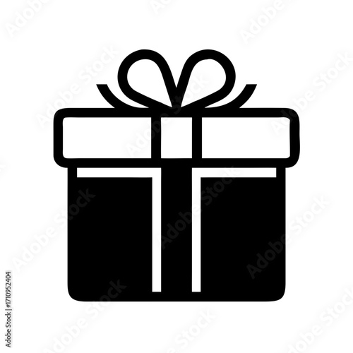 Gift box present with ribbon vector illustration for birthday christmas and special occasion 90