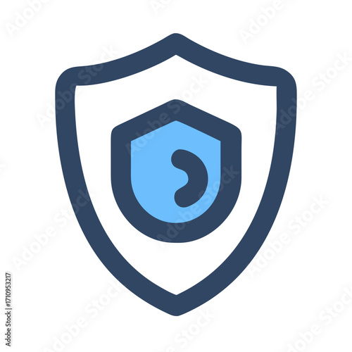 Free Download Security shield icon vector illustration for protection and safety concept design element icon - GFXLoad