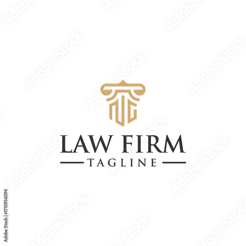 NG law logo design inspiration
