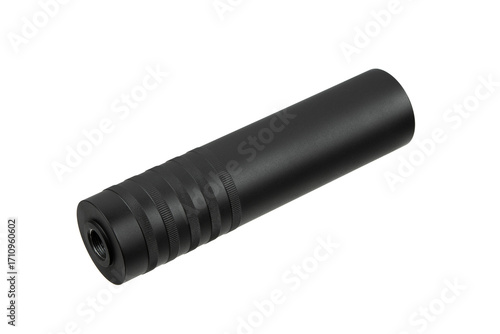 Foto Black silencer for weapons
