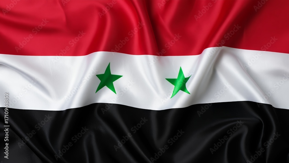 Naklejka premium flag of Syria