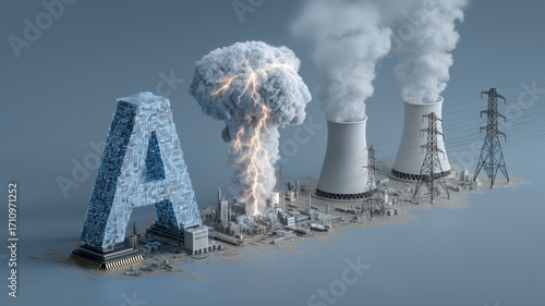 Exploring the complexities of AI power generation and environmental impact