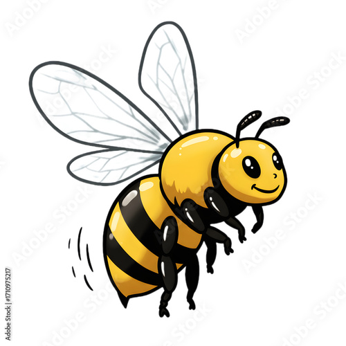 cartoon bee design clipart