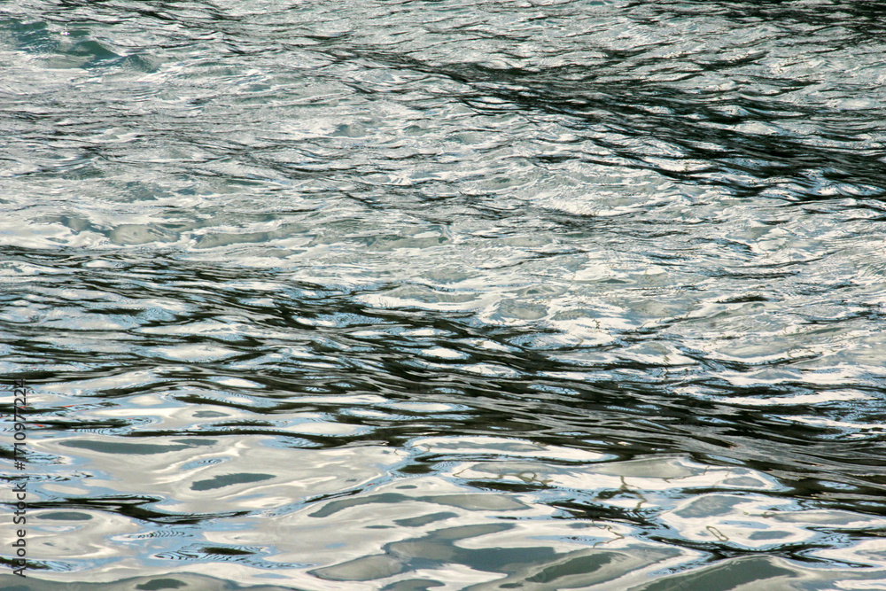 Obraz premium Waves, Reflection, Sea, Reflection of Sky, Art