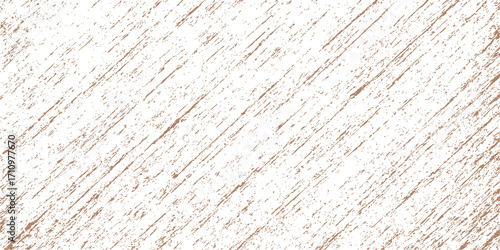 Vintage wood grain and distressed brown paper texture create a rough, aged backdrop