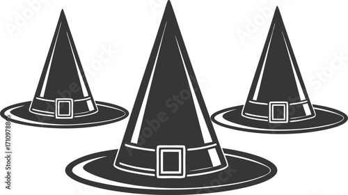 Traffic cone icon isolated on white background