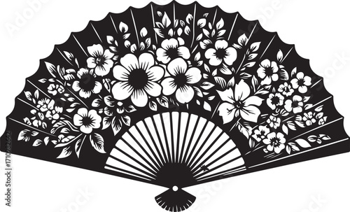 chines  folding fan