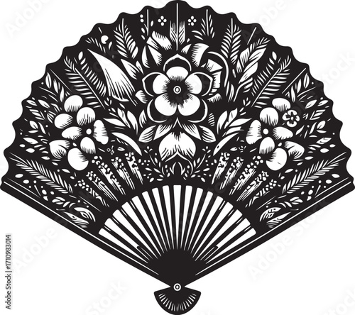 chines  folding fan
